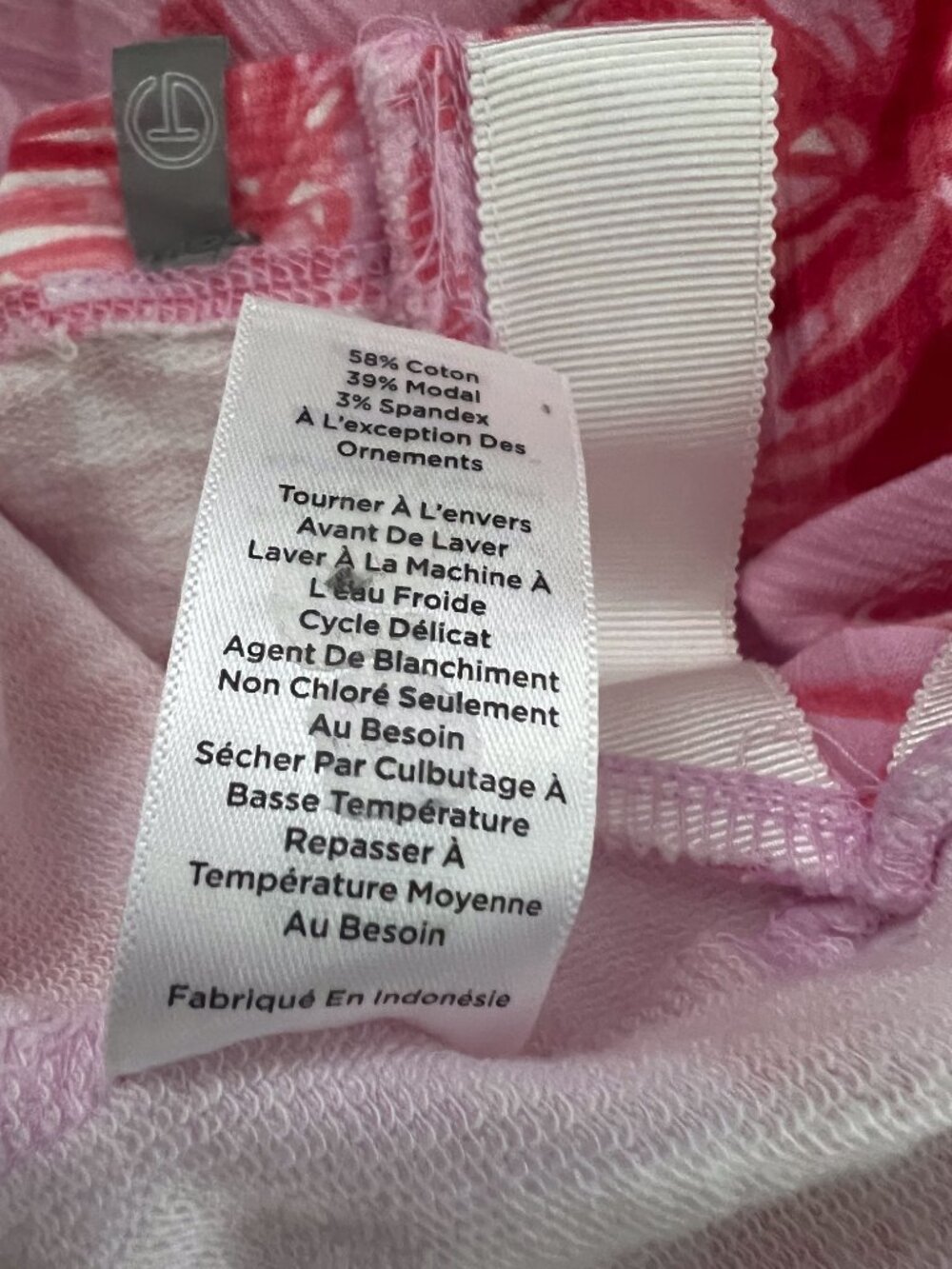 Talbots Cozy Crush Beach Villa Half Zip Pullover Pink UPF 50 Resort Size Small - Picture 11 of 11
